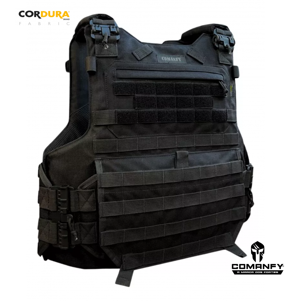 CAPA DE COLETE COMANFY ARMOR  III-A EM CORDURA® 1000D 