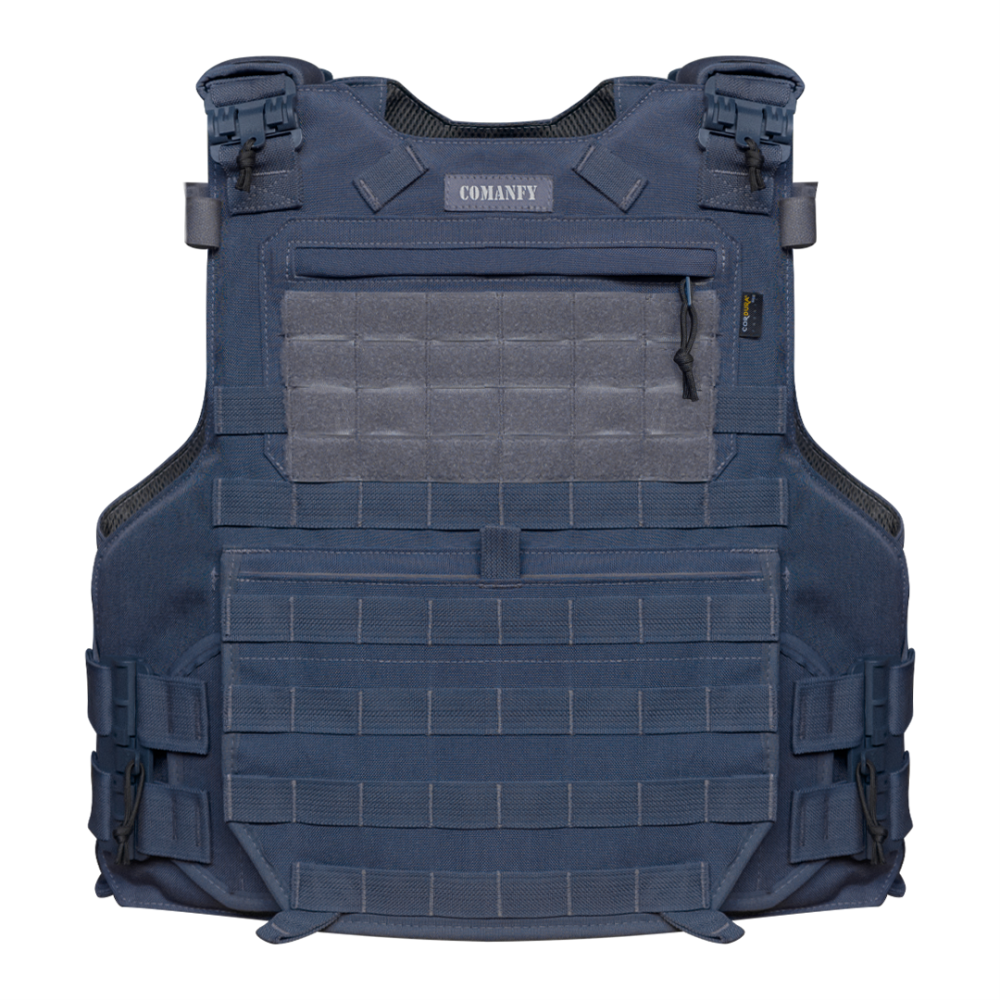 COLETE TÁTICO COMANFY® ARMOR - CINZA BANDEIRANTE PMESP