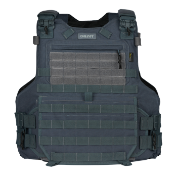 CAPA DE COLETE COMANFY® ARMOR IIIA - CINZA BANDEIRANTE PMESP