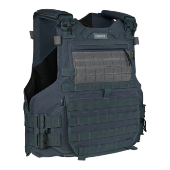CAPA DE COLETE COMANFY® ARMOR IIIA - CINZA BANDEIRANTE PMESP CAPA DE COLETE COMANFY® ARMOR IIIA - CINZA BANDEIRANTE PMESP