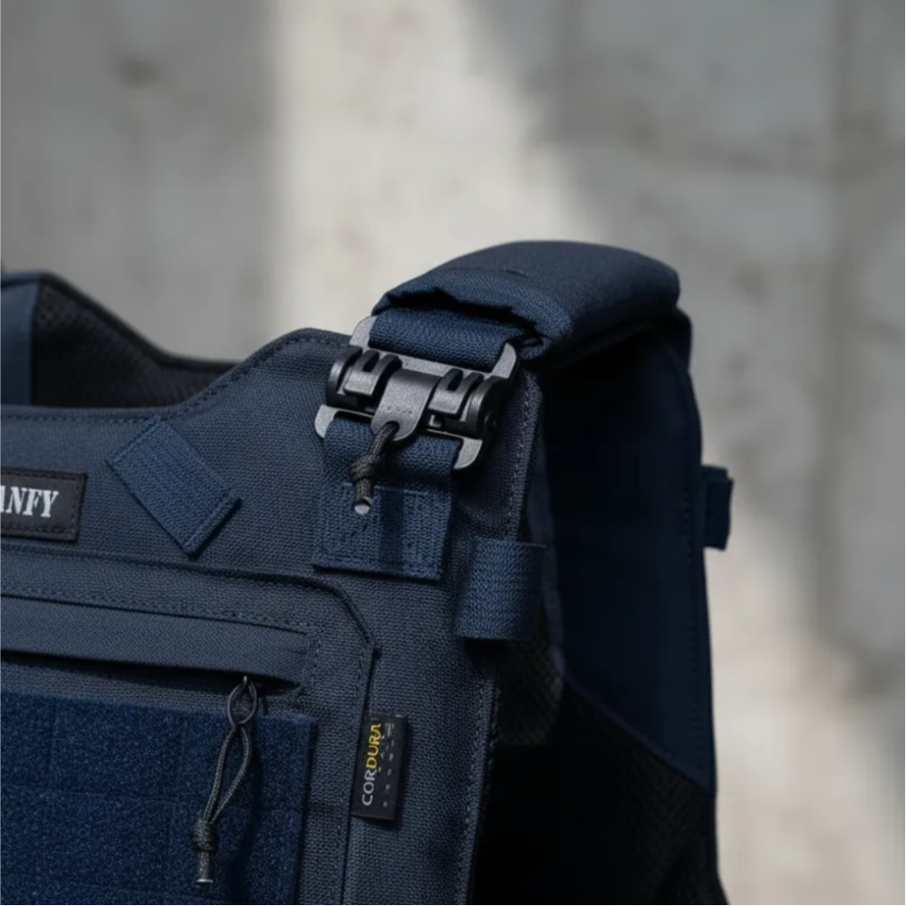COLETE TÁTICO COMANFY® ARMOR - AZUL DARK NAVY COLETE TÁTICO COMANFY® ARMOR - AZUL DARK NAVY