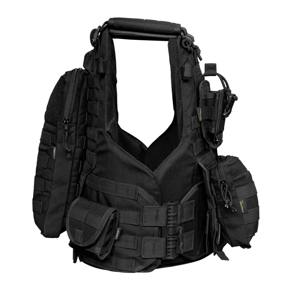 CAPA DE COLETE COMANFY® ARMOR IIIA - PRETO COMBO RAIO PMCE CAPA DE COLETE COMANFY® ARMOR IIIA - PRETO COMBO RAIO PMCE