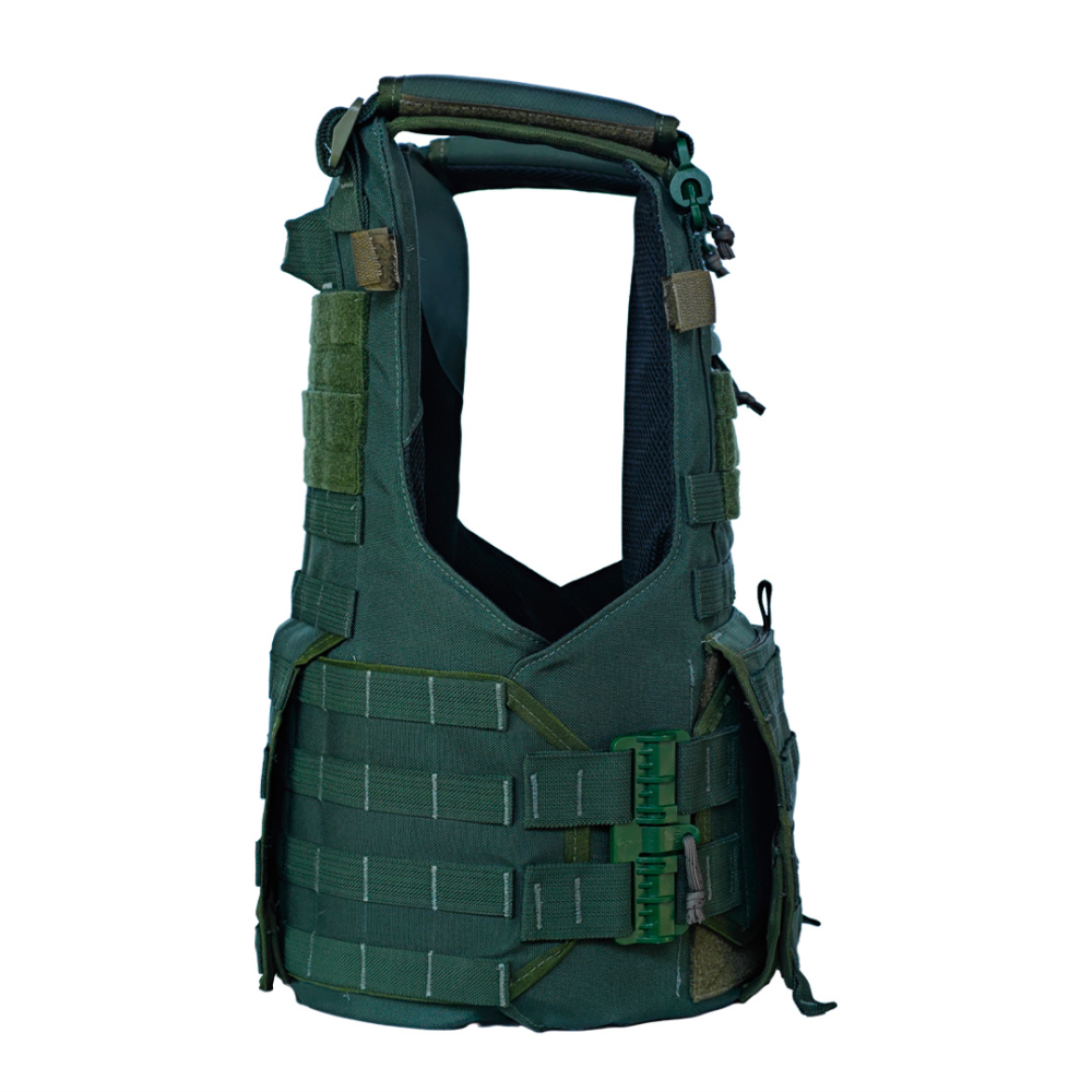 CAPA DE COLETE COMANFY® ARMOR IIIA - VERDE MILITAR CAPA DE COLETE COMANFY® ARMOR IIIA - VERDE MILITAR