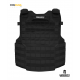 CAPA DE COLETE COMANFY BLACK ATTACK EM CORDURA® 1000D - PRETO