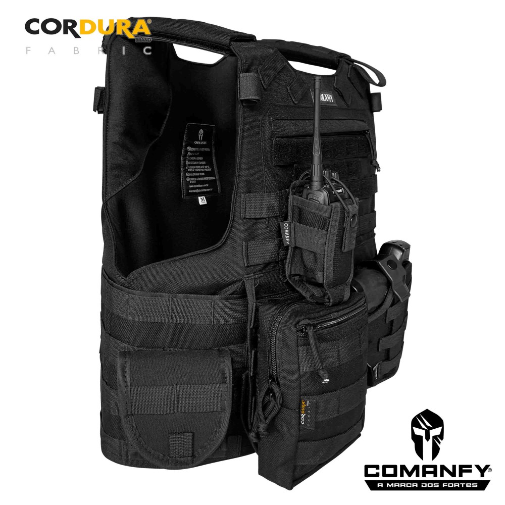 COMBO Nº1 CAPA DE COLETE COMANFY PREDADOR G5 III-A EM CORDURA® 1000D