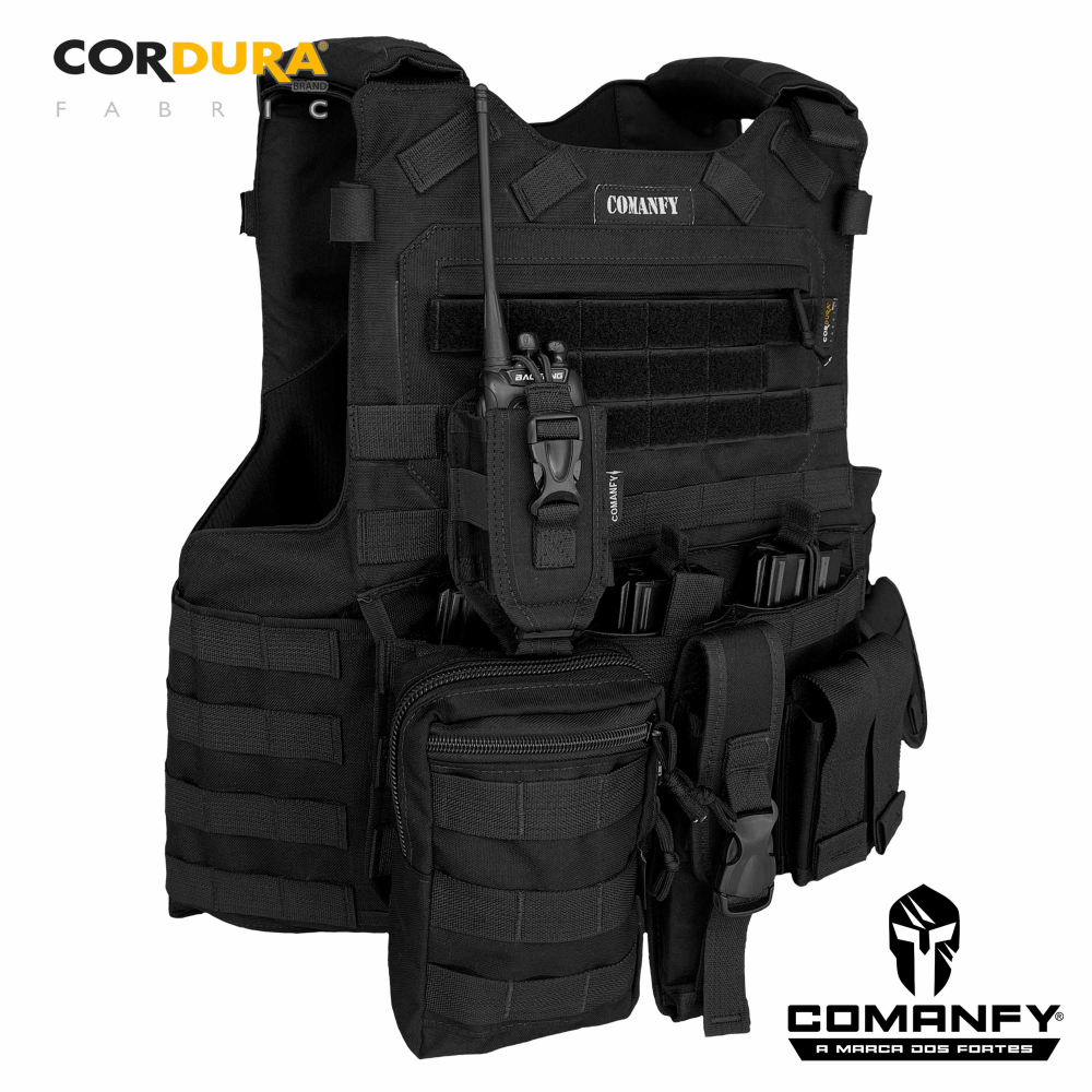 COMBO Nº3 CAPA DE COLETE COMANFY PREDADOR G5 III-A EM CORDURA® 1000D 