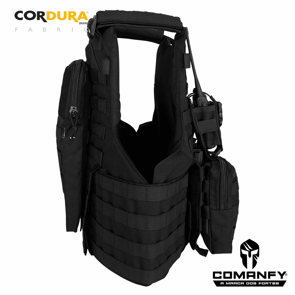 COMBO Nº3 CAPA DE COLETE COMANFY PREDADOR G5 III-A EM CORDURA® 1000D 