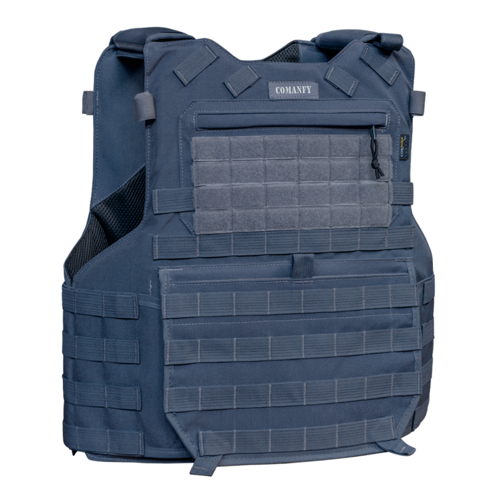COLETE TÁTICO COMANFY® PREDADOR G5 IIIA - CINZA BANDEIRANTE PMESP 