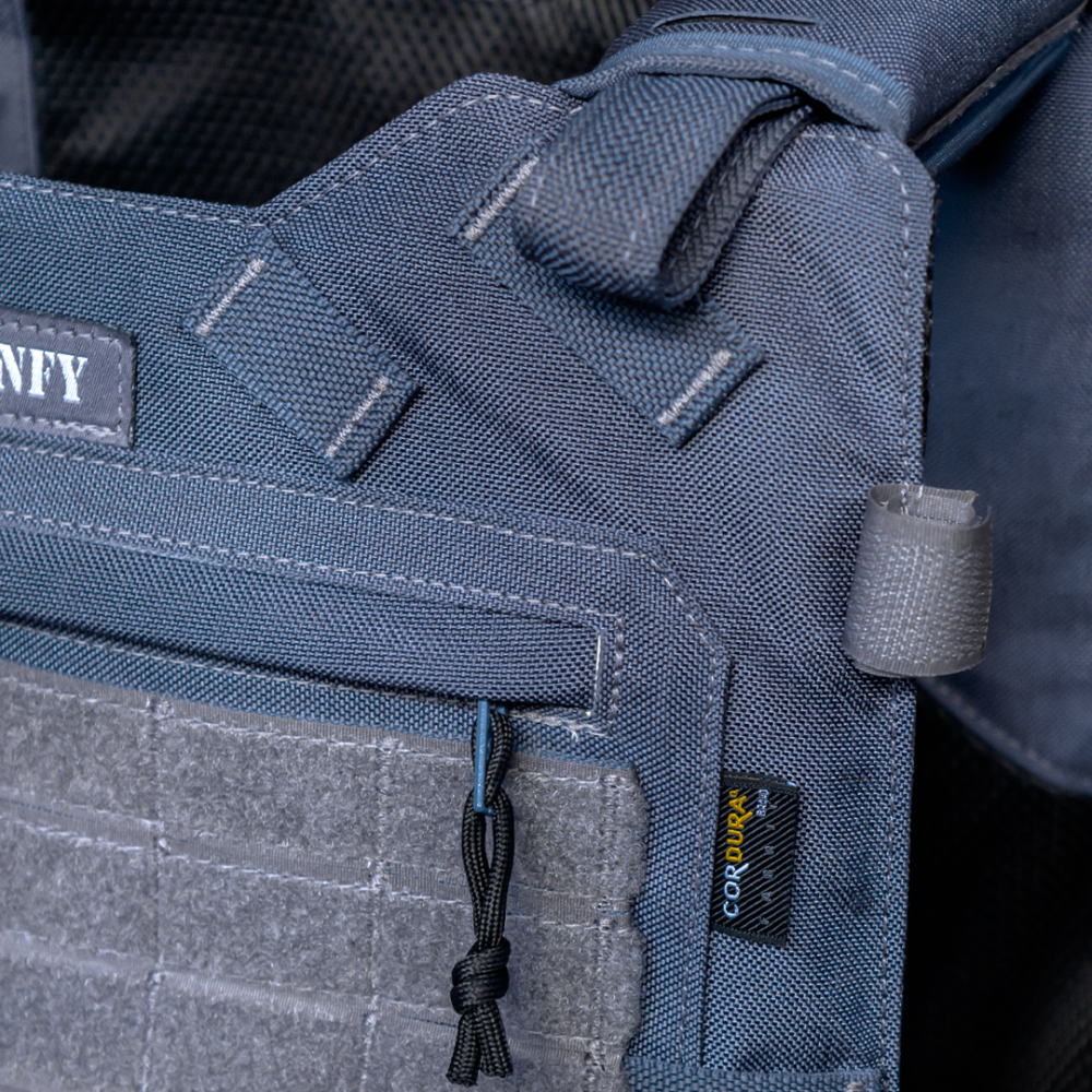 COLETE TÁTICO COMANFY® PREDADOR G5 IIIA - CINZA BANDEIRANTE PMESP 