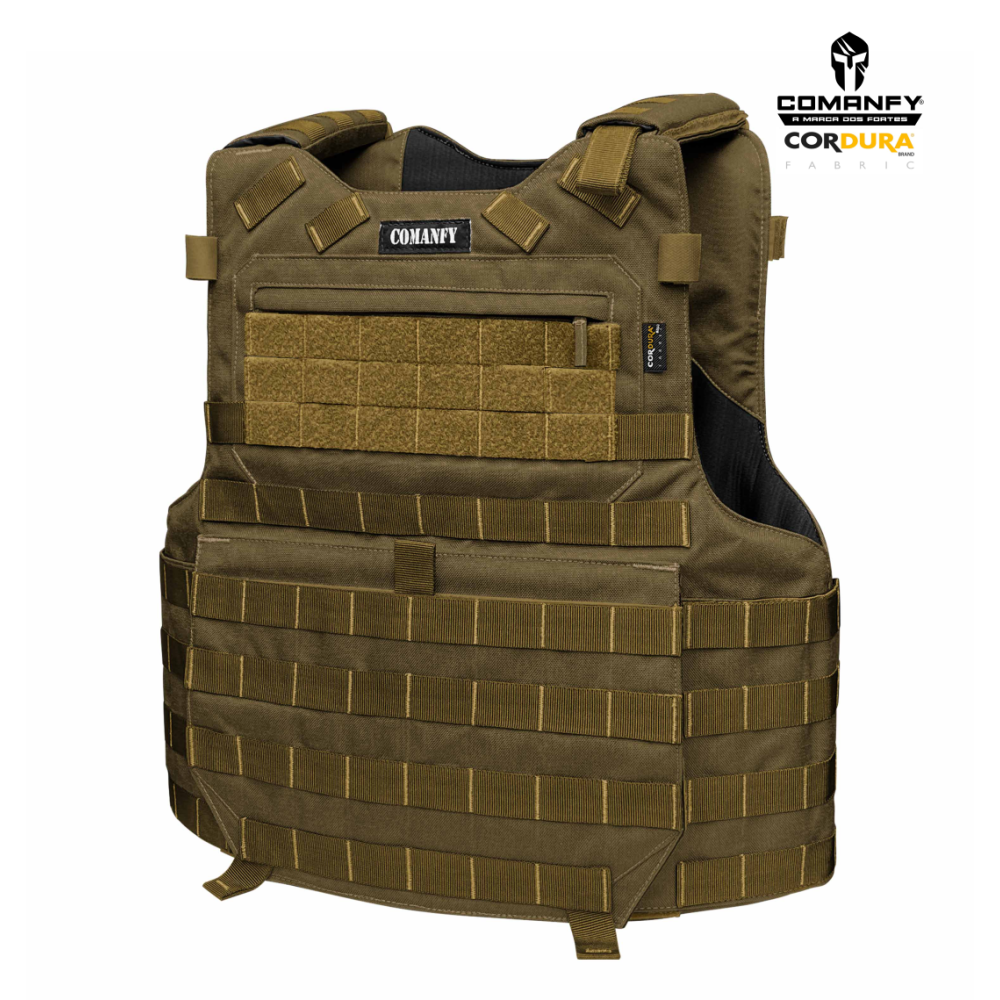 COLETE TÁTICO COMANFY® PREDADOR G5 IIIA - COYOTE 