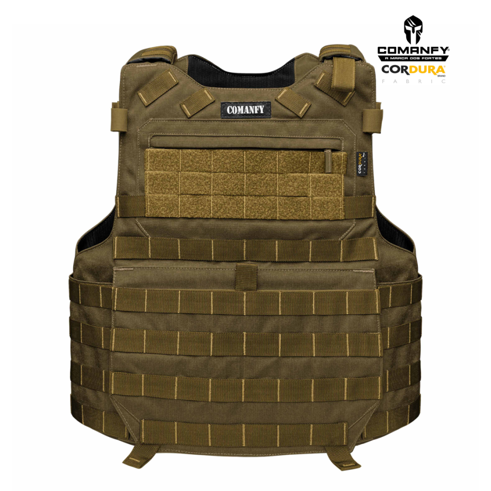 CAPA DE COLETE COMANFY® PREDADOR G5 IIIA - COYOTE 