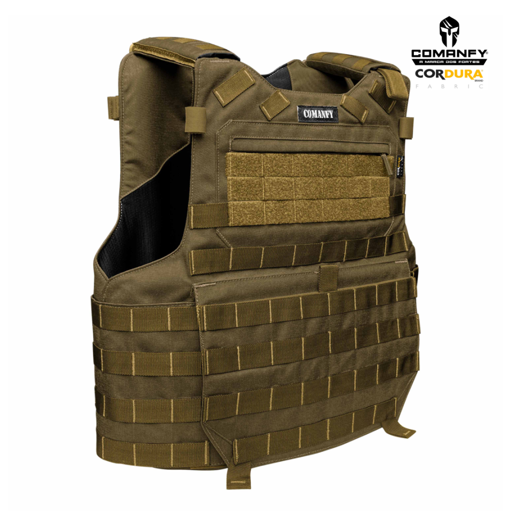 CAPA DE COLETE COMANFY® PREDADOR G5 IIIA - COYOTE 