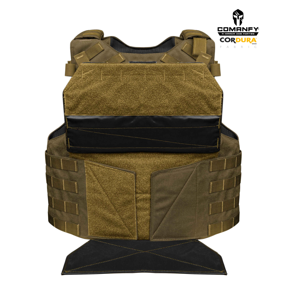 CAPA DE COLETE COMANFY® PREDADOR G5 IIIA - COYOTE 