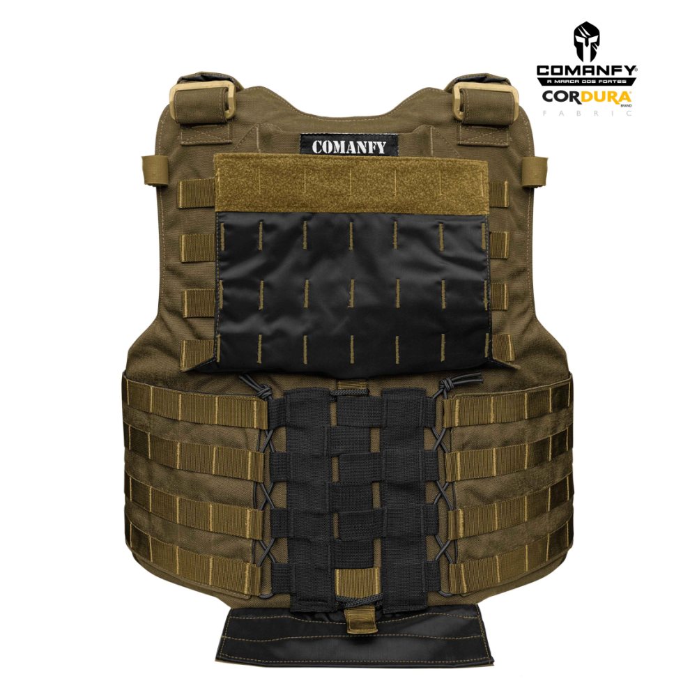 CAPA DE COLETE COMANFY® PREDADOR G5 IIIA - COYOTE 
