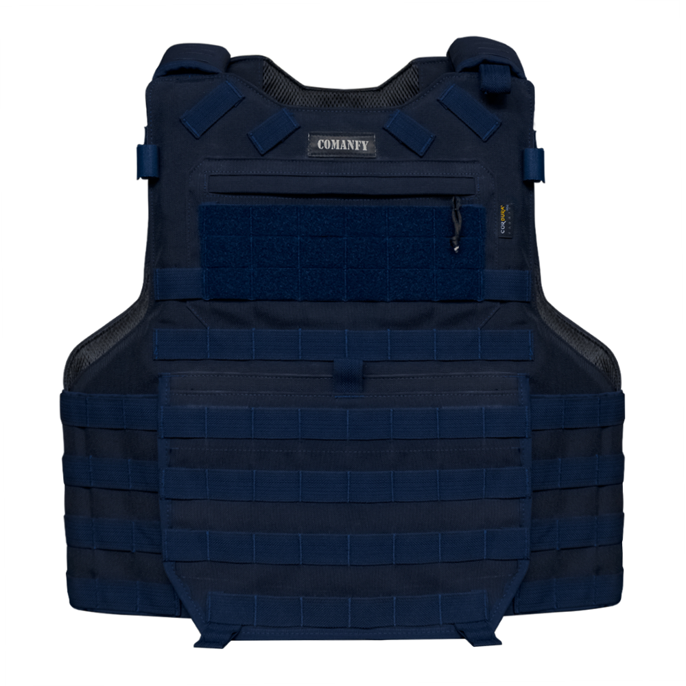 COLETE TÁTICO COMANFY® PREDADOR G5 IIIA - AZUL DARK NAVY 