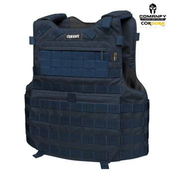 CAPA DE COLETE COMANFY® PREDADOR G5 IIIA - AZUL DARK NAVY 