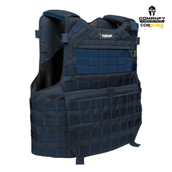 CAPA DE COLETE COMANFY® PREDADOR G5 IIIA - AZUL DARK NAVY 
