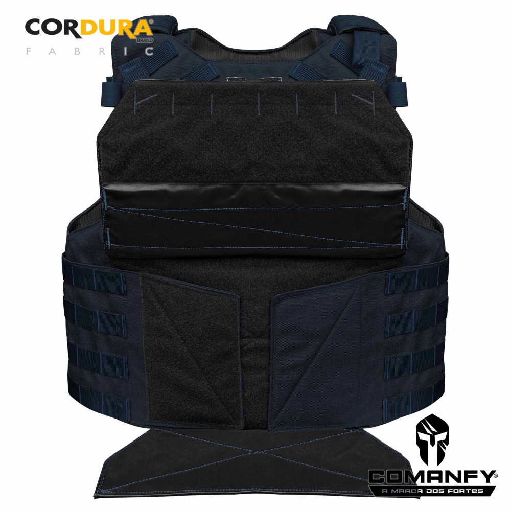 CAPA DE COLETE COMANFY PREDADOR G5 III-A EM CORDURA® 1000D - DARK NAVY