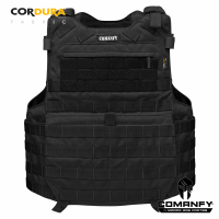 CAPA DE COLETE COMANFY® PREDADOR G5 IIIA - PRETO