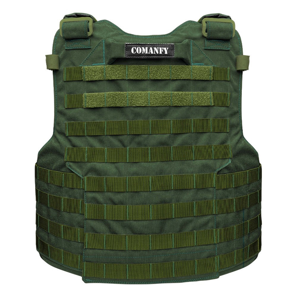 CAPA DE COLETE COMANFY PREDADOR G5 III-A EM CORDURA® 1000D - VERDE OLIVA