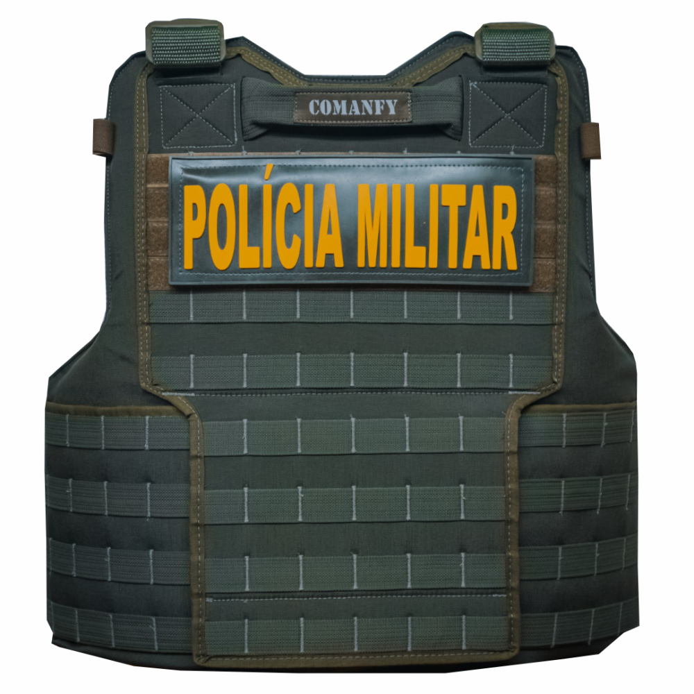 COLETE TÁTICO COMANFY® G6 IIIA COMBO - VERDE MILITAR 4 MÓDULOS COLETE TÁTICO COMANFY® G6 IIIA COMBO - VERDE MILITAR 4 MÓDULOS