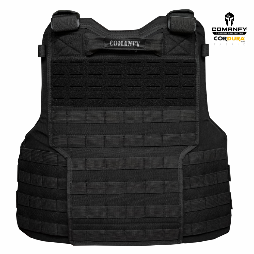 COLETE TÁTICO COMANFY® G6 IIIA COMBO - PRETO (4 MÓDULOS) COLETE TÁTICO COMANFY® G6 IIIA COMBO - PRETO (4 MÓDULOS)