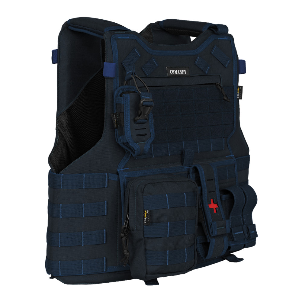 CAPA DE COLETE COMANFY® G6 IIIA - DARK NAVY ( 4 MÓDULOS)