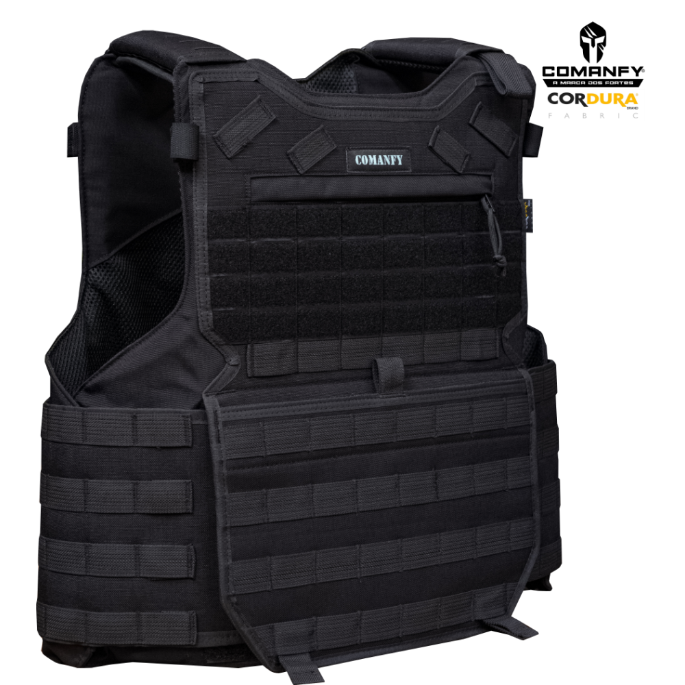 COLETE TÁTICO COMANFY® G6 IIIA - PRETO COLETE TÁTICO COMANFY® G6 IIIA - PRETO