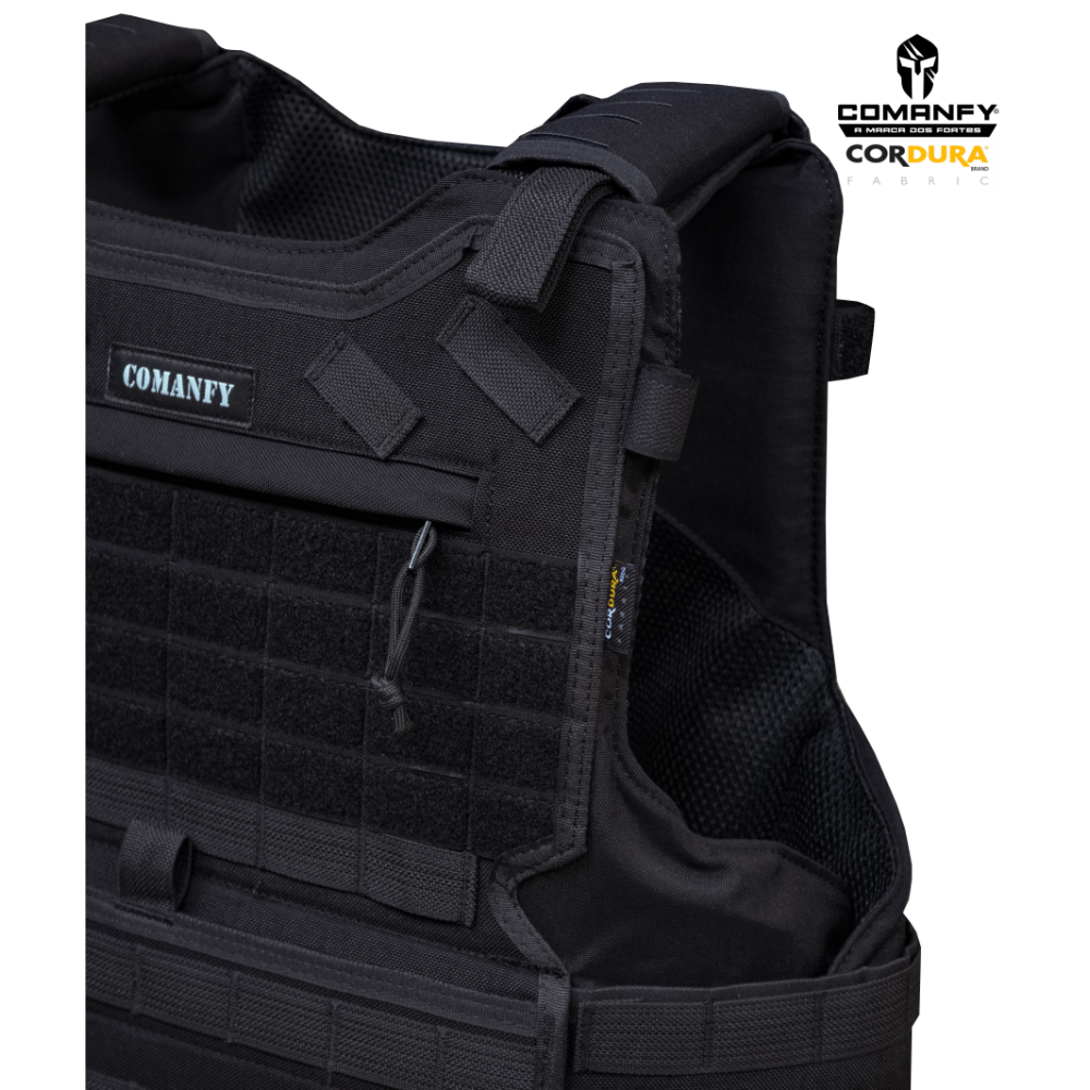 COLETE TÁTICO COMANFY® G6 IIIA - PRETO COLETE TÁTICO COMANFY® G6 IIIA - PRETO