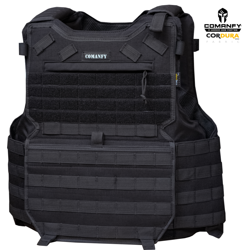 COLETE TÁTICO COMANFY® G6 IIIA - PRETO COLETE TÁTICO COMANFY® G6 IIIA - PRETO