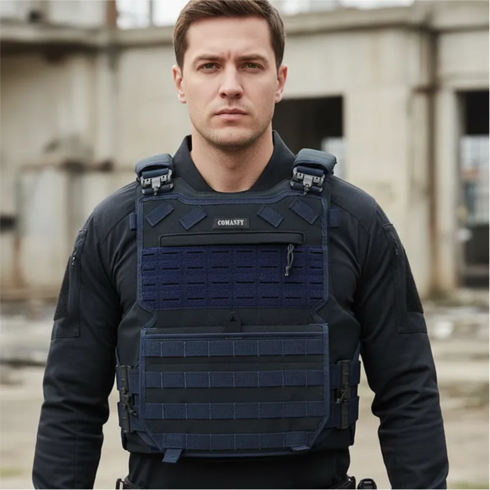 CAPA DE COLETE COMANFY® COMBAT IIIA - DARK NAVY