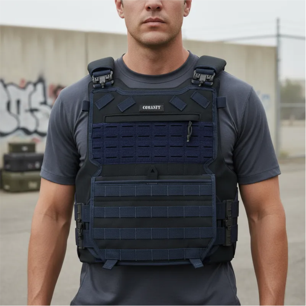 CAPA DE COLETE COMANFY® COMBAT IIIA - DARK NAVY