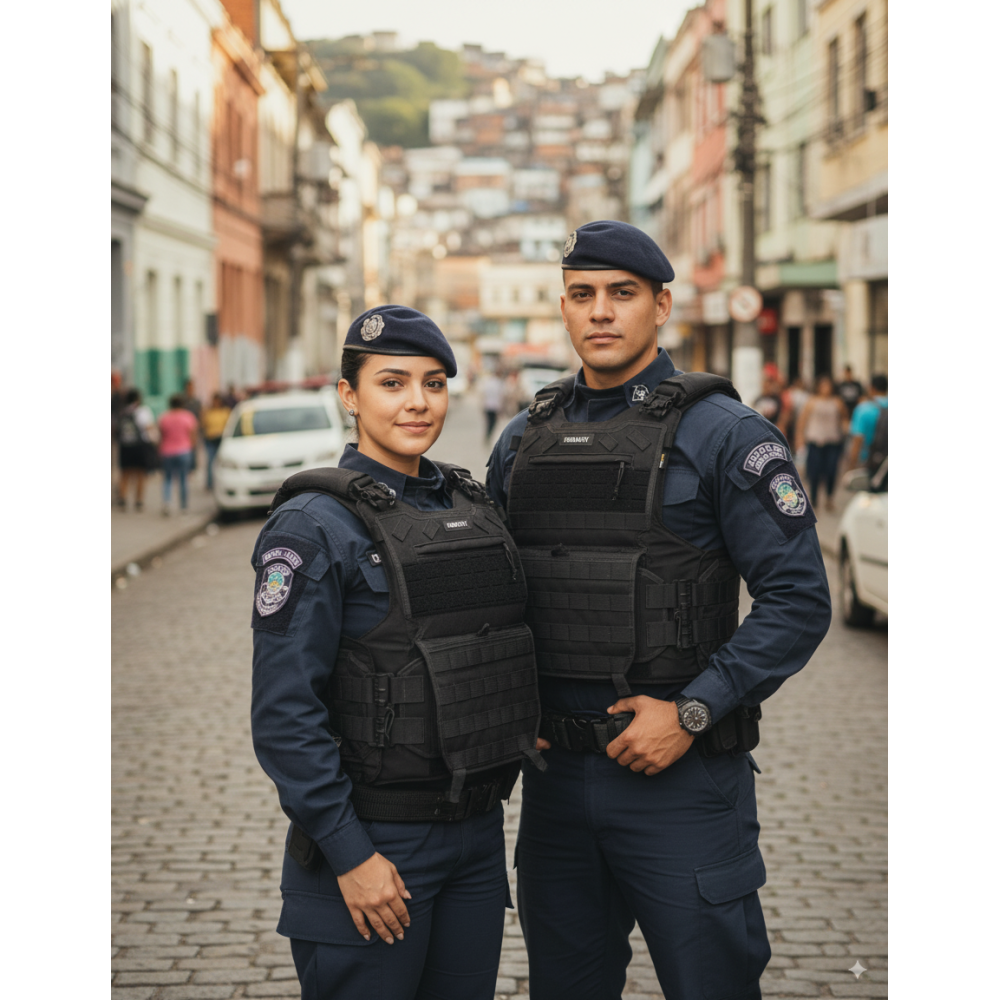 COLETE TÁTICO COMANFY® COMBAT IIIA - DARK NAVY