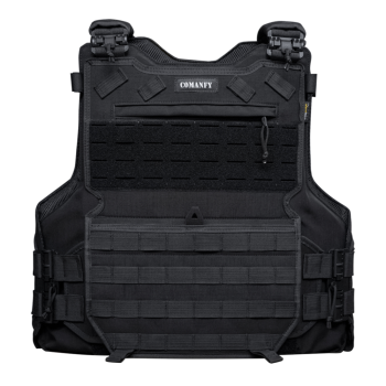 CAPA DE COLETE COMANFY® COMBAT IIIA - PRETO 