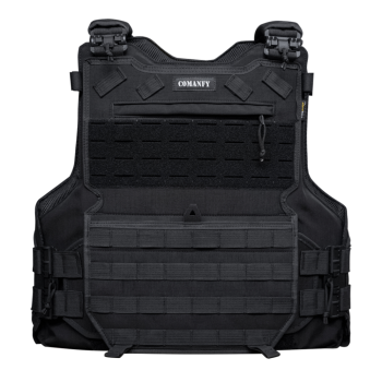 CAPA DE COLETE COMANFY® COMBAT IIIA - PRETO 