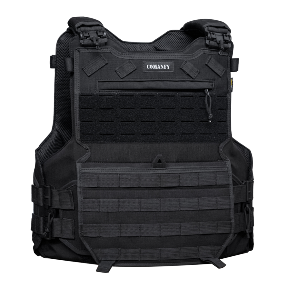 COLETE TÁTICO COMANFY® COMBAT IIIA - PRETO 