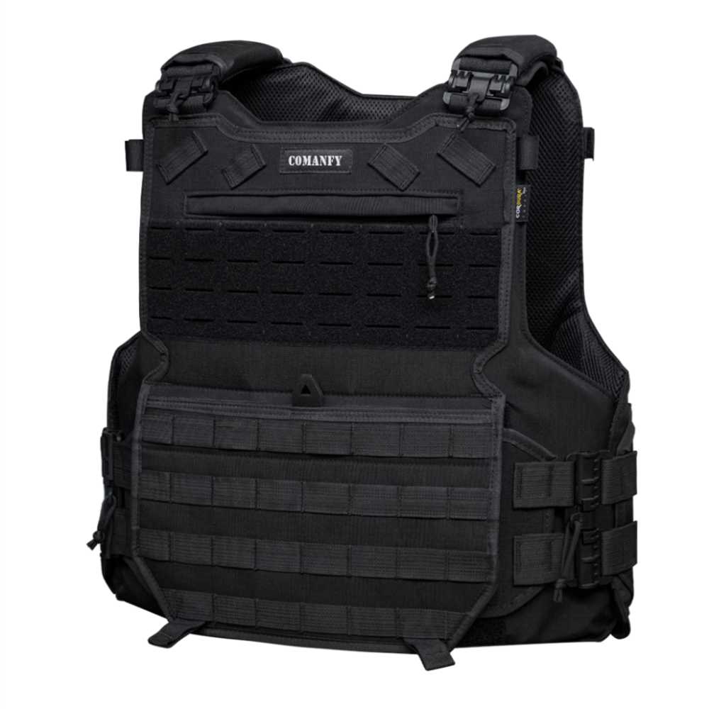 COLETE TÁTICO COMANFY® COMBAT IIIA - PRETO 