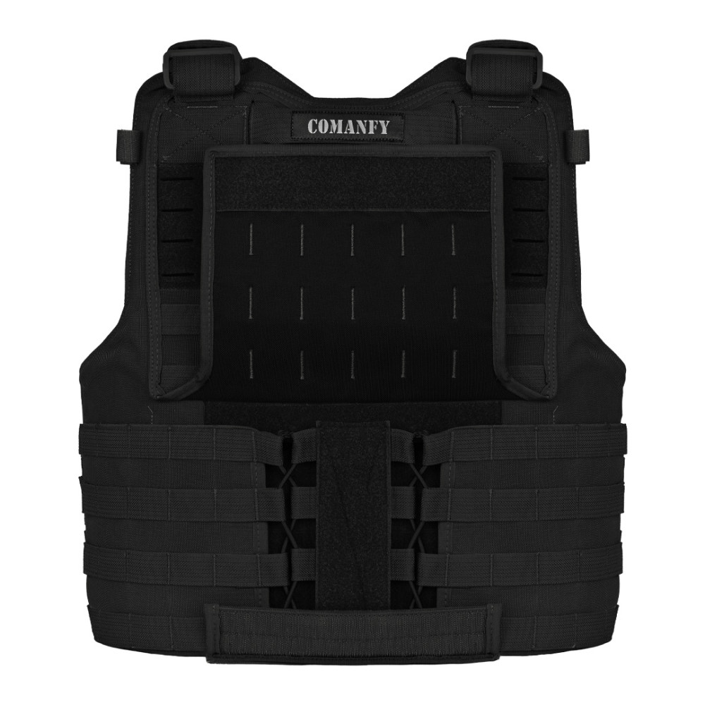 CAPA DE COLETE COMANFY® COMBAT IIIA - PRETO CAPA DE COLETE COMANFY® COMBAT IIIA - PRETO