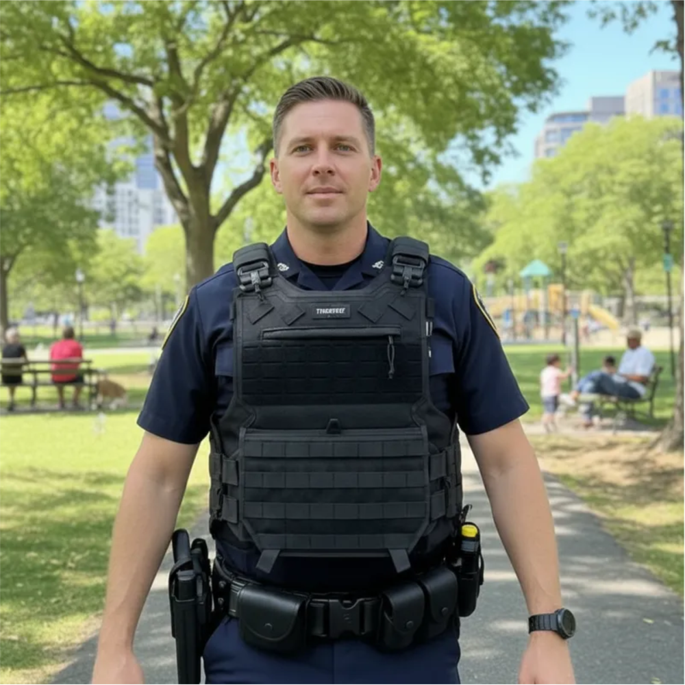 CAPA DE COLETE COMANFY® COMBAT IIIA - PRETO CAPA DE COLETE COMANFY® COMBAT IIIA - PRETO