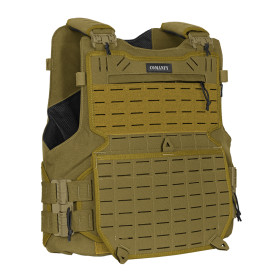 CAPA DE COLETE COMANFY® GLADIADOR LASER CUT - COYOTE