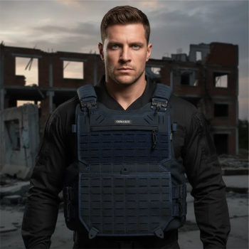 CAPA DE COLETE COMANFY® GLADIADOR IIIA LASER CUT - DARK NAVY