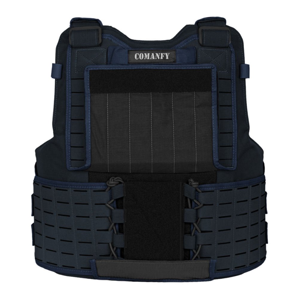CAPA DE COLETE COMANFY® GLADIADOR IIIA LASER CUT - DARK NAVY CAPA DE COLETE COMANFY® GLADIADOR IIIA LASER CUT - DARK NAVY
