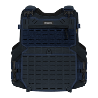 CAPA DE COLETE COMANFY® GLADIADOR LASER CUT - DARK NAVY