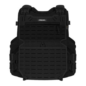 CAPA DE COLETE COMANFY® GLADIADOR LASER CUT - PRETO 