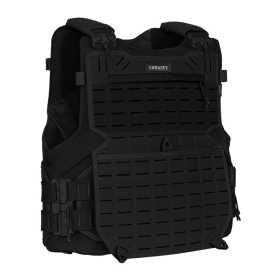 CAPA DE COLETE COMANFY® GLADIADOR LASER CUT - PRETO 