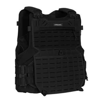 CAPA DE COLETE COMANFY® GLADIADOR IIIA LASER CUT - PRETO CAPA DE COLETE COMANFY® GLADIADOR IIIA LASER CUT - PRETO