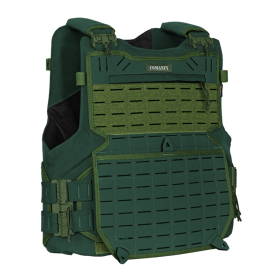CAPA DE COLETE COMANFY® GLADIADOR LASER CUT - VERDE MILITAR