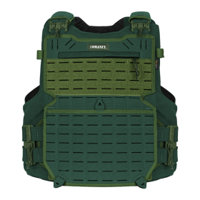 CAPA DE COLETE COMANFY® GLADIADOR LASER CUT - VERDE MILITAR