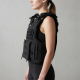 CAPA DE COLETE COMANFY® MAIDEN RAPID FEMININO - PRETO