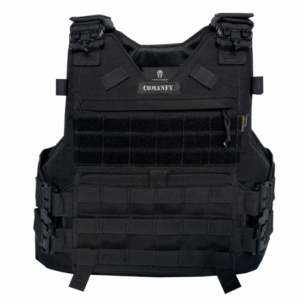 CAPA DE COLETE COMANFY® MAIDEN RAPID FEMININO - PRETO